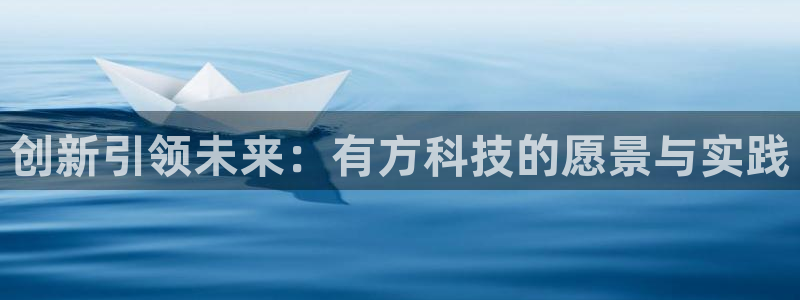 创新引领未来：有方科技的愿景与实践